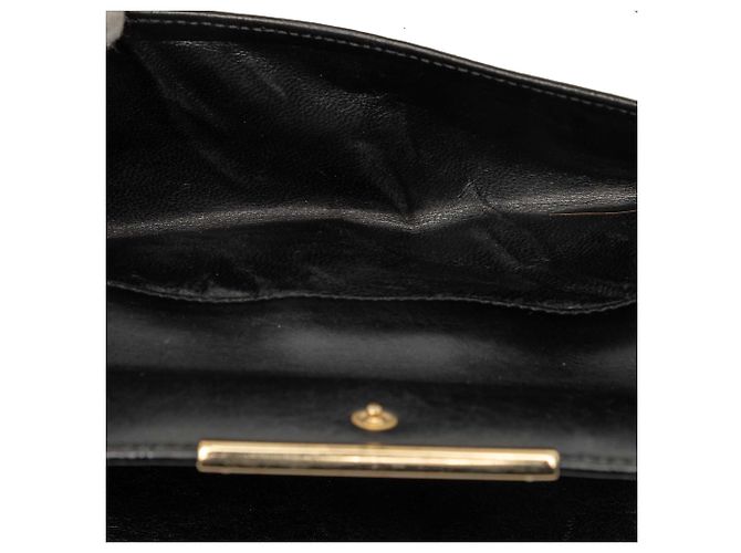 Cartera Continental Gucci Black Guccissima Negro - vista 5