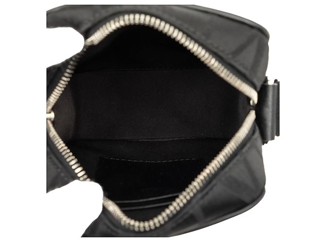 Valentino Borsa a Tracolla Iconographe VLogo Loco Piccola in Nylon Nero - vista 4