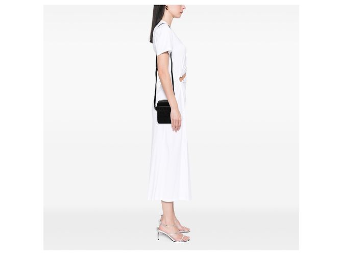Valentino Borsa a Tracolla Iconographe VLogo Loco Piccola in Nylon Nero - vista 6