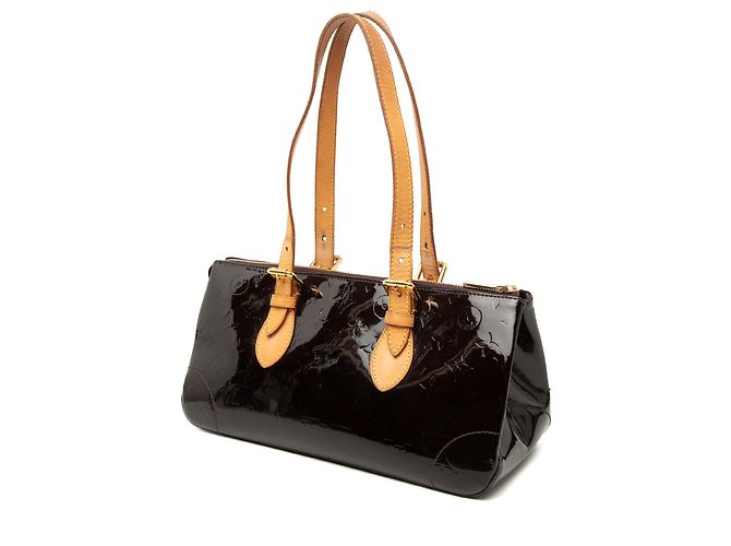 Louis Vuitton Purple Monogram Vernis Rosewood Avenue Porpora - vista 2