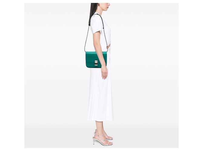 Céline Celine Blue Medium Calfskin Classic Box Blau - Ansicht 6