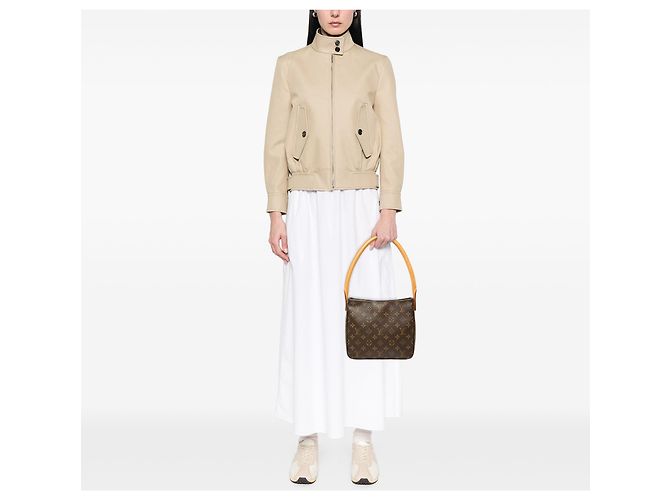 Louis Vuitton Brown Monogram Looping MM Braun - Ansicht 6