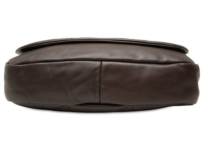 Borsa a tracolla Jamie 4.3 Large in pelle di agnello matelassé marrone Saint Laurent Marrone scuro - vista 3
