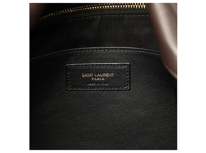 Borsa a tracolla Jamie 4.3 Large in pelle di agnello matelassé marrone Saint Laurent Marrone scuro - vista 5