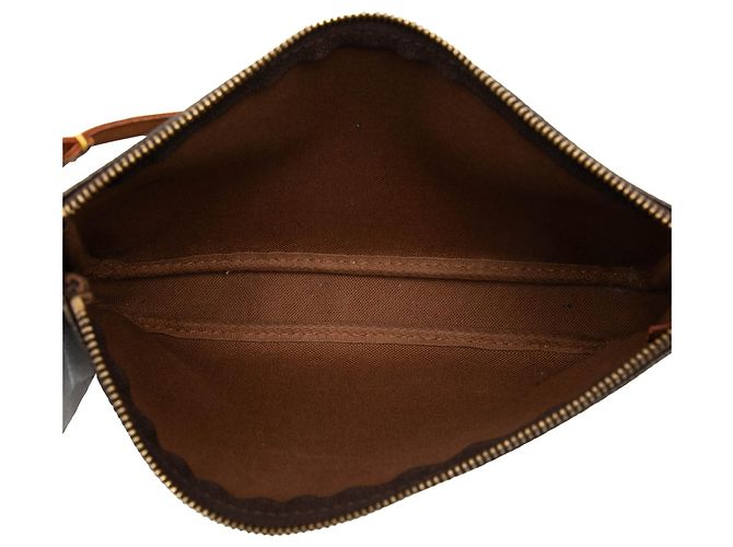 Louis Vuitton Brown Monogram Pochette Accessoires Marron - vue 4