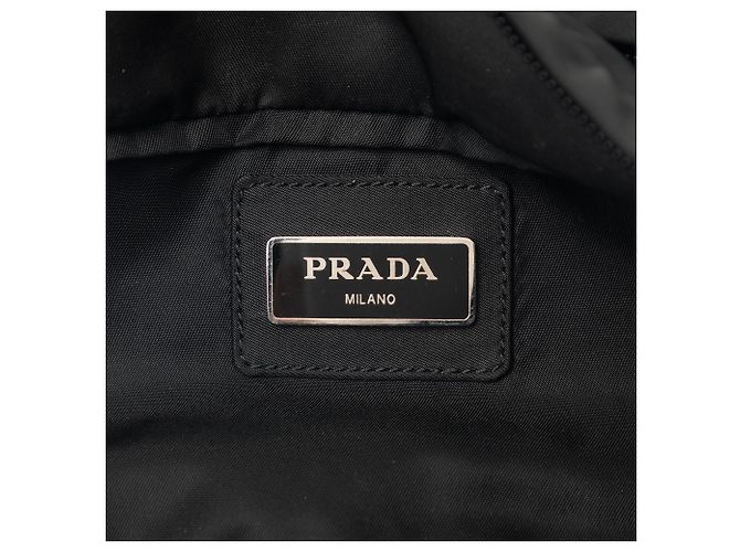 Bolso cinturón Prada de Tessuto negro - vista 6