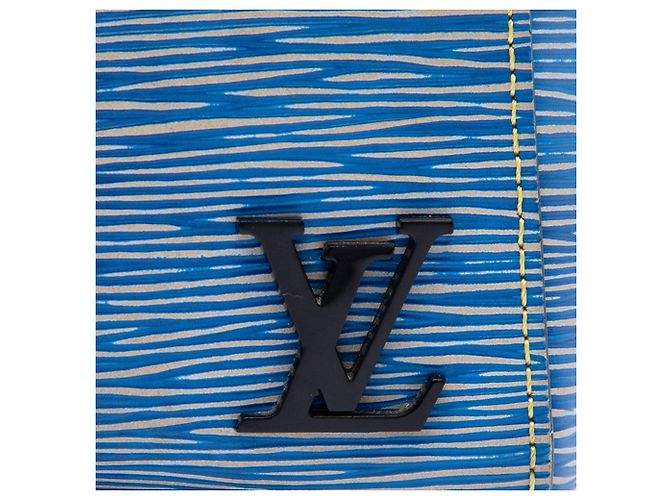 Louis Vuitton Blue Epi Denim Cluny BB - vista 5