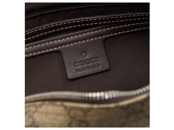 Bandolera Gucci Beige GG Supreme - vista 5