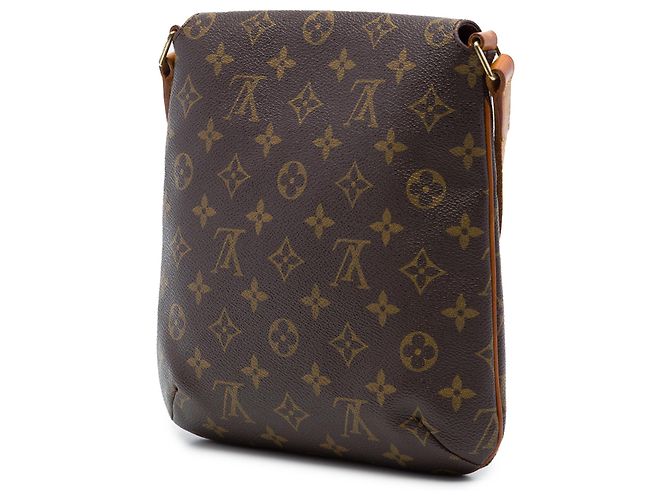 Louis Vuitton Brown Monogram Musette Salsa PM Short Strap Marrone - vista 2