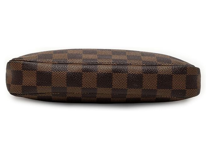 Louis Vuitton Brown Damier Ebene Pochette Accessoires Marrone - vista 3