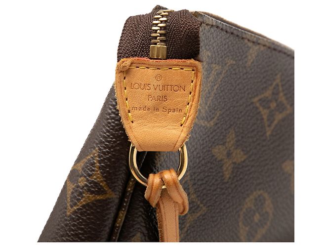 Louis Vuitton Brown Monogram Pochette Accessoires Marron - vue 5