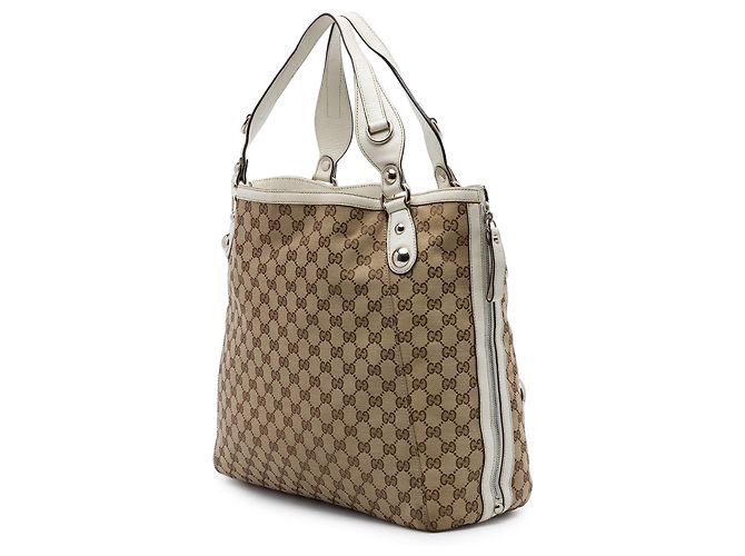 Tote zip Gucci Beige GG Canvas Icon Bit - vista 2