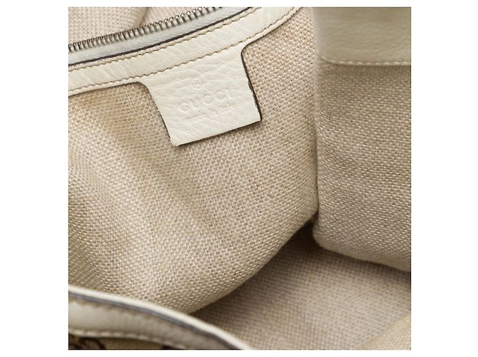 Tote zip Gucci Beige GG Canvas Icon Bit - vista 5