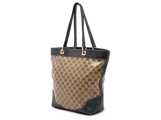 Tote Gucci Beige GG Crystal - vista 2