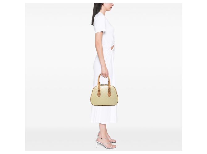 Louis Vuitton White Monogram Vernis Summit Drive Bianco Crudo - vista 6