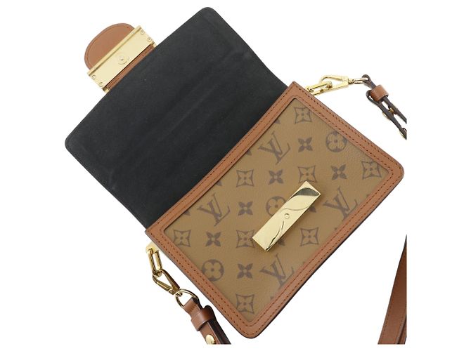 Louis Vuitton Brown Monogram Reverse Mini Dauphine Braun - Ansicht 18