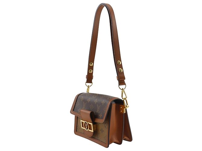 Louis Vuitton Brown Monogram Reverse Mini Dauphine Braun - Ansicht 2