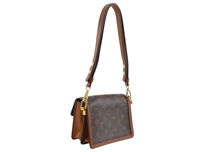 Louis Vuitton Brown Monogram Reverse Mini Dauphine Braun - Ansicht 3