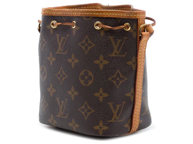 Louis Vuitton Brown Monogram Nano Noe Marrone - vista 2