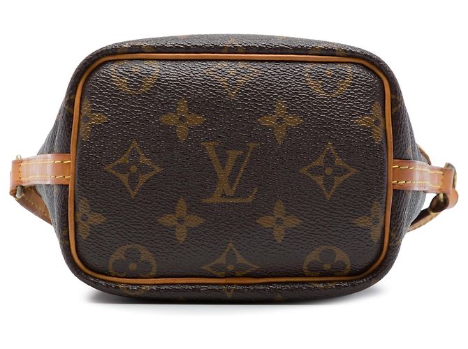 Louis Vuitton Brown Monogram Nano Noe Marrone - vista 3