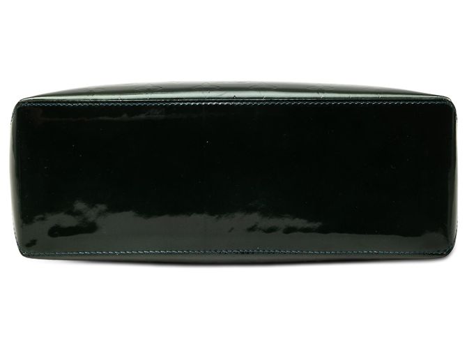 Louis Vuitton Green Monogram Vernis Wilshire PM Verde Verde scuro - vista 3