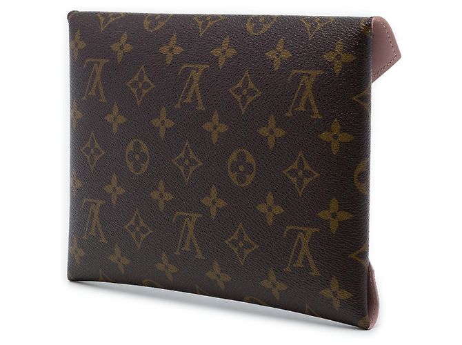 Louis Vuitton Brown Monogram Pochette Kirigami GM Marron - vue 2