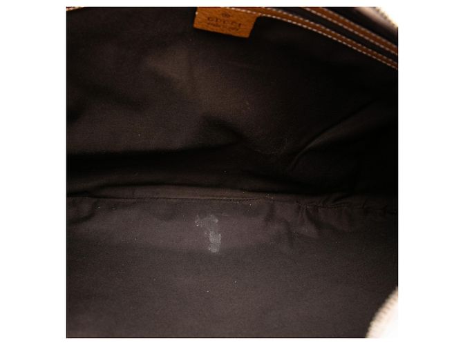 Borsa Hobo Gucci in canvas GG beige - vista 4