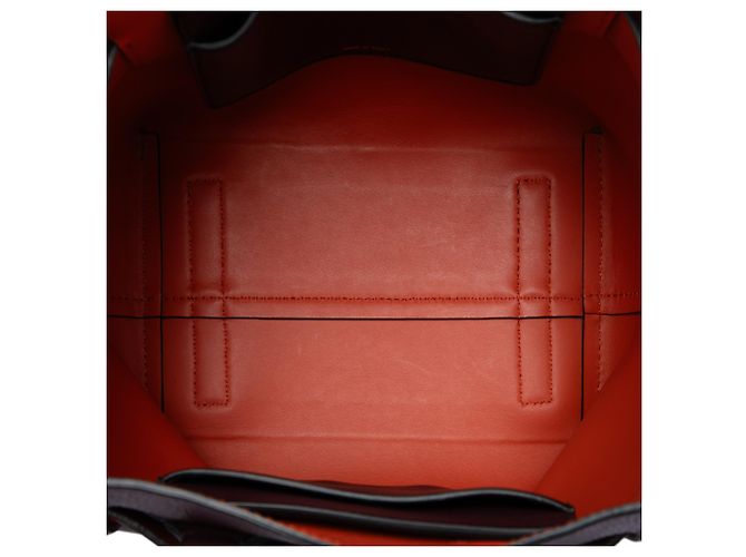 Burberry Marais Gürteltasche aus bicolor Leder rot Small - Ansicht 4