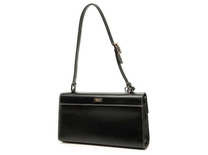 Borsa a tracolla Gucci Lady Lock in vitello nero - vista 2