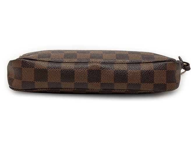 Louis Vuitton Brown Damier Ebene Pochette Accessoires Marrone - vista 3