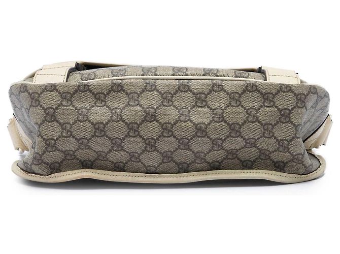 Borsa a tracolla Gucci Beige GG Supreme - vista 3