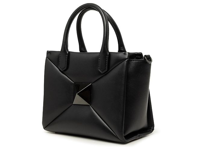 Valentino Black Small Nappa One Stud Top Handle Bag - view 2