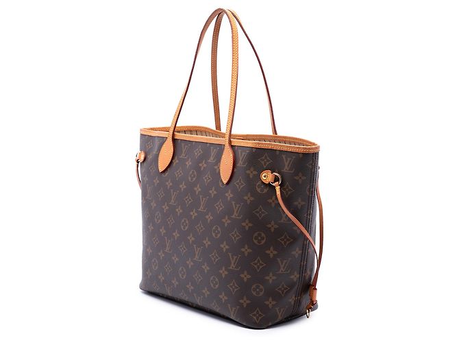 Louis Vuitton Brown Monogram Neverfull MM Marrone - vista 2