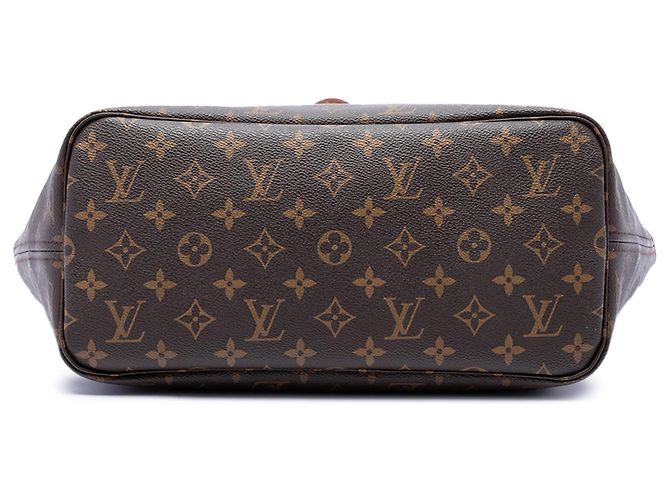 Louis Vuitton Brown Monogram Neverfull MM Marrone - vista 3