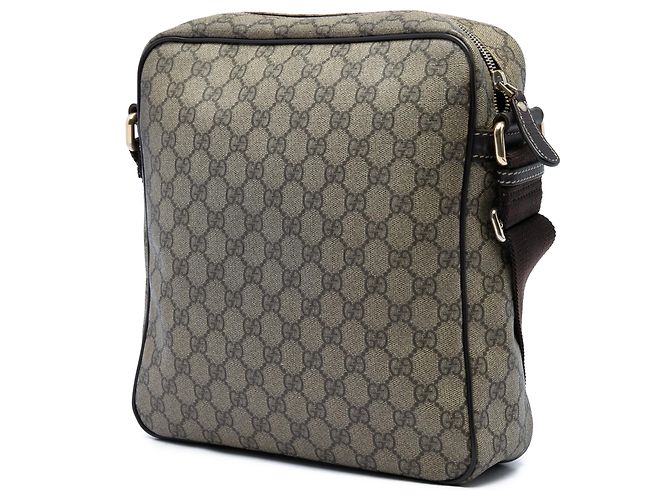 Borsa a tracolla Gucci Beige GG Supreme - vista 2