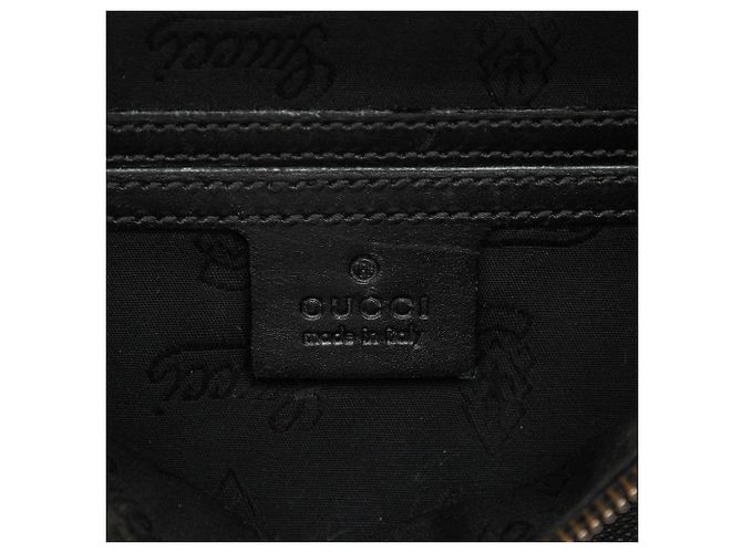 Borsetta cintura Gucci nera con stampa GG Nero - vista 5