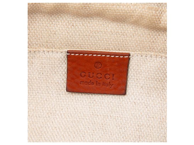 Gucci Soho Disco Crossbody in nubuck arancione - vista 5