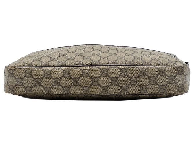 Borsa a tracolla Gucci Beige GG Supreme Interlocking G - vista 3
