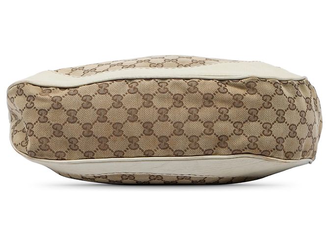 Gucci Charlotte Crossbody in canvas GG beige - vista 3
