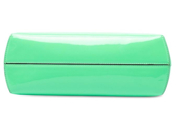 Fendi First Borsa a Tracolla in Vernice Verde Midi Verde chiaro - vista 3