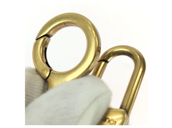 Charm per borsa Louis Vuitton Bianco Blu D'oro - vista 4