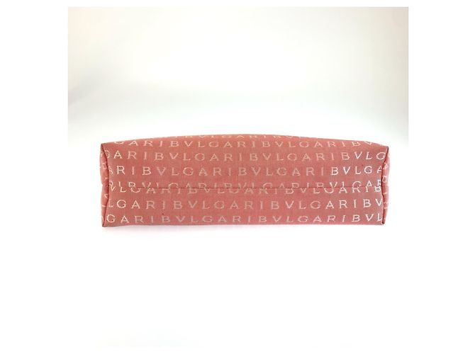 Bulgari Borsa a tracolla Bvlgari Logomania Pink Cream Rosa Crudo - vista 10