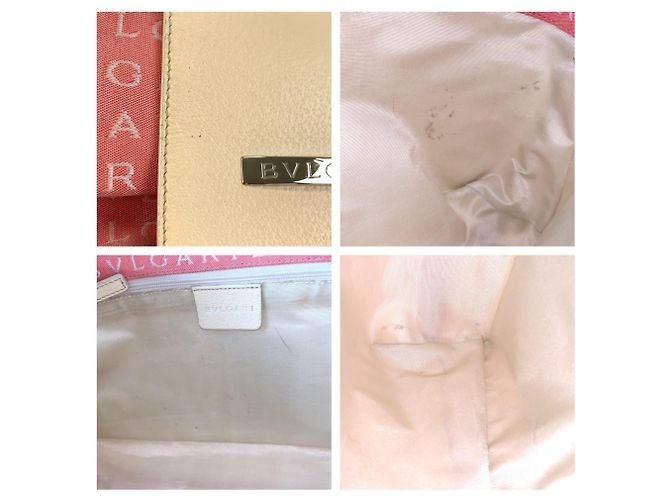 Bulgari Borsa a tracolla Bvlgari Logomania Pink Cream Rosa Crudo - vista 6