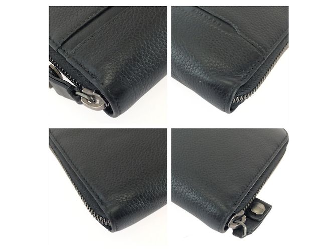 Bulgari Bvlgari Octo Black Leather Long Wallet - view 3