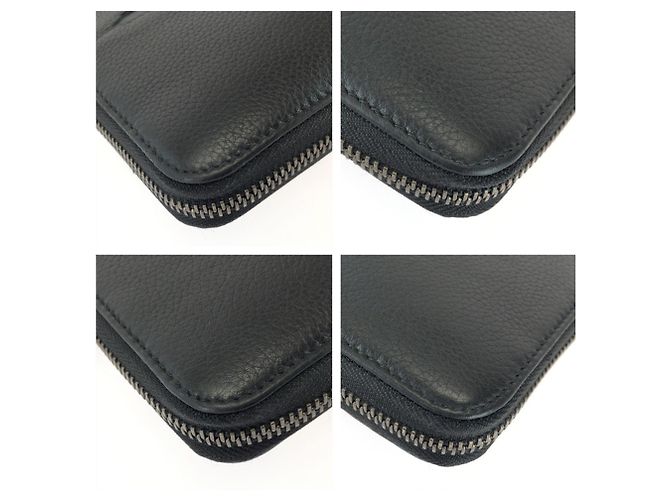 Bulgari Bvlgari Octo Black Leather Long Wallet - view 4