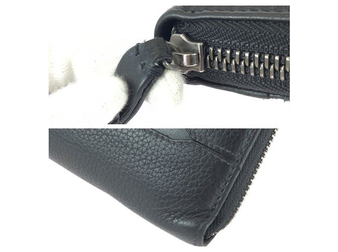 Bulgari Bvlgari Octo Black Leather Long Wallet - view 7