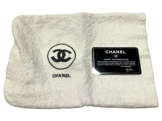 Borsa a tracolla Chanel in pelle bianca Bianco - vista 5