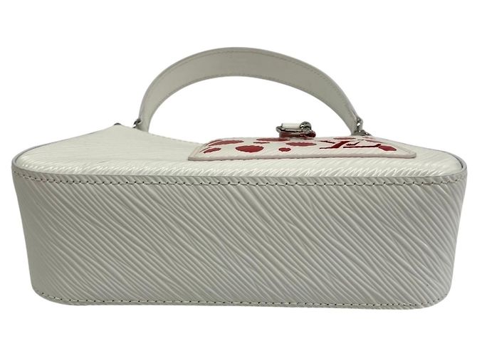 Borsa a tracolla Louis Vuitton x Yayoi Kusama Marellini Bianco Rosso - vista 3