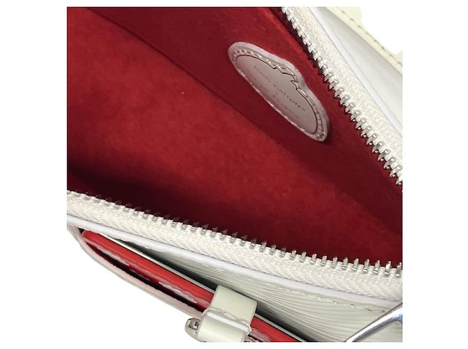 Borsa a tracolla Louis Vuitton x Yayoi Kusama Marellini Bianco Rosso - vista 6