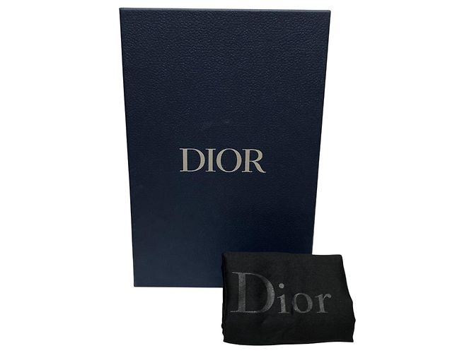 Bolso de hombro Christian Dior x Shawn Stussy Saddle Bee Pouch Negro - vista 5